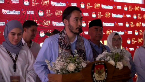 Jeje Govinda Daftar Calon Bupati Bandung Barat, Didampingi Syahnaz dan Nagita