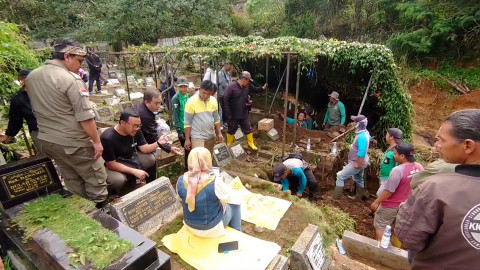 Pasca Banjir, 20 Makam Terdampak di TMP Cikutra Direlokasi