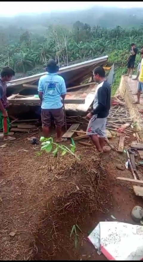 44 Rumah di Merangin Rusak Akibat Angin Puting Beliung