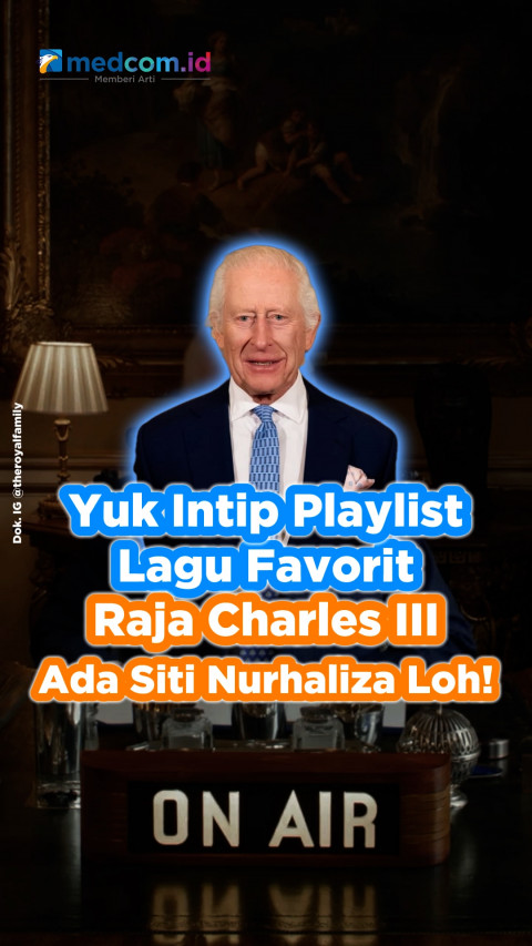 Yuk Intip Playlist Lagu Favorit Raja Charles III, Ada Siti Nurhaliza Loh!