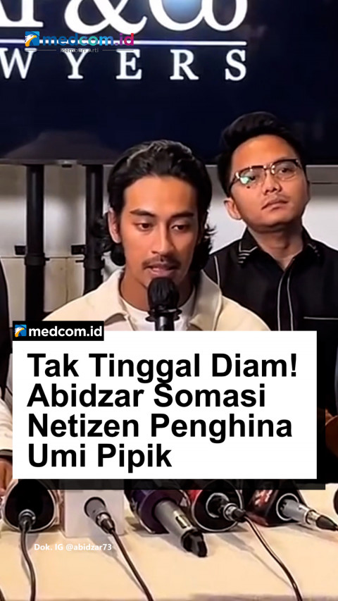 Tak Tinggal Diam! Abidzar Somasi Netizen Penghina Umi Pipik