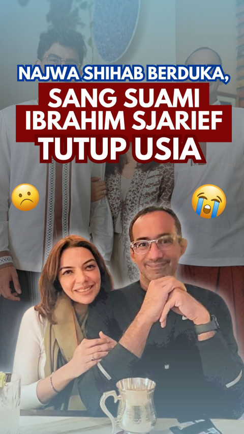 Najwa Shihab Berduka, Sang Suami Ibrahim Sjarief Tutup Usia