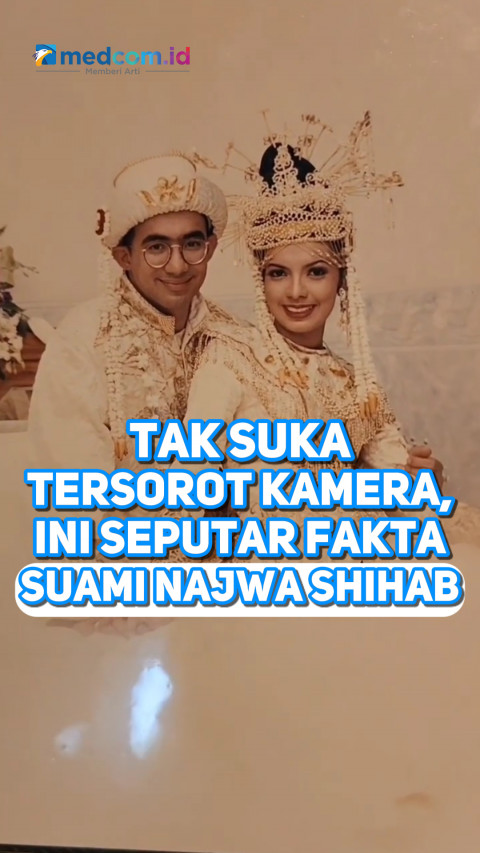 Tak Suka Tersorot Kamera, Ini Seputar Fakta Suami Najwa Shihab