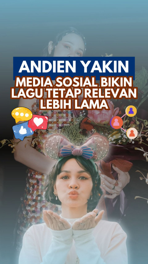 Andien Yakin Media Sosial Bikin Lagu Tetap Relevan Lebih Lama