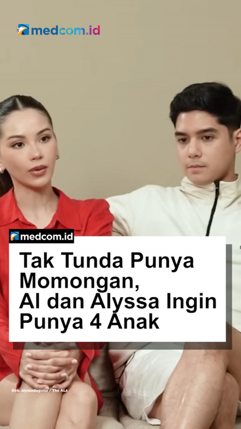 Tak Tunda Punya Momongan, Al dan Alyssa Ingin Punya 4 Anak