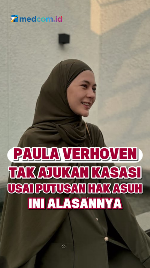 Paula Verhoeven Tak Ajukan Kasasi Usai Putusan Hak Asuh, Ini Alasannya