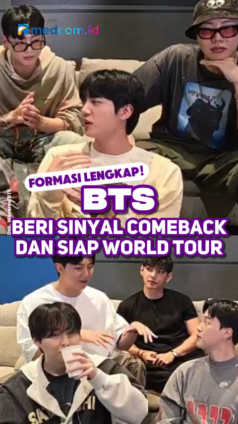 Formasi Lengkap! BTS Beri Sinyal Comeback dan Siap World Tour