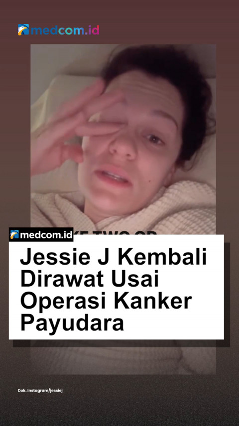 Jessie J Kembali Dirawat di Rumah Sakit Usai Operasi Kanker Payudara