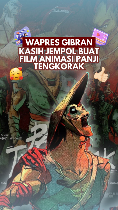 Wapres Gibran Kasih Jempol buat Film Animasi Panji Tengkorak