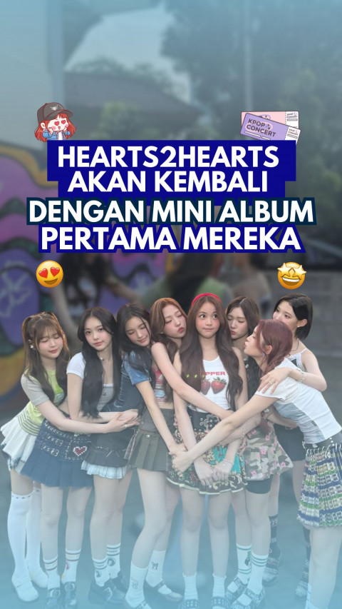 Hearts2Hearts akan kembali dengan mini album pertama mereka