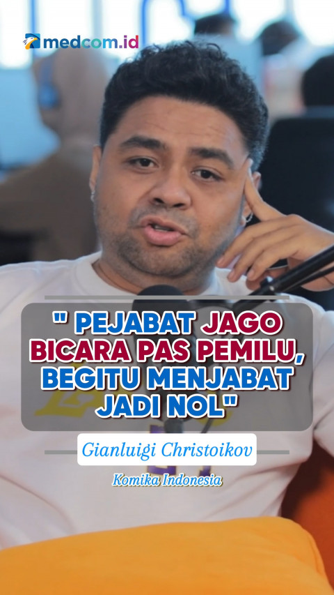 Komika Gianluigi Soroti Pejabat Blunder, Komunikasi Jadi Masalah Utama