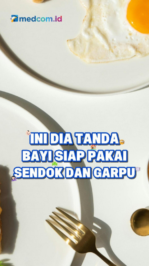 Ini Dia Tanda Bayi Siap Pakai Sendok dan Garpu