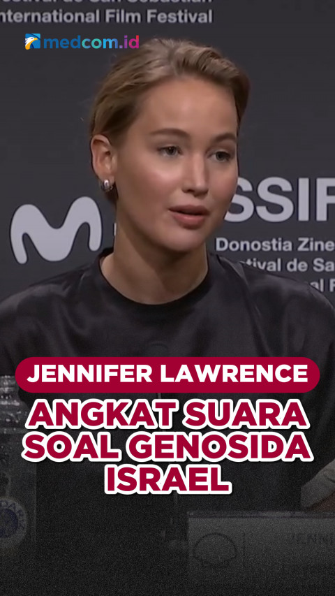 Jennifer Lawrence Angkat Suara Soal Genosida Israel