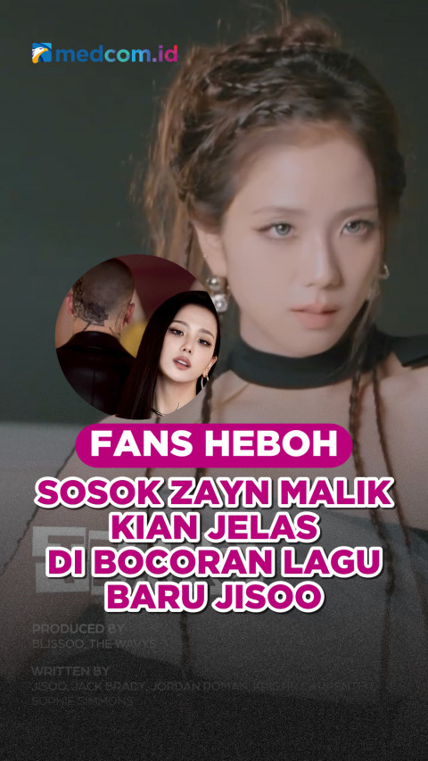 Fans Heboh, Sosok Zayn Malik Kian Jelas di Teaser Kolaborasi Lagu Baru Jisoo