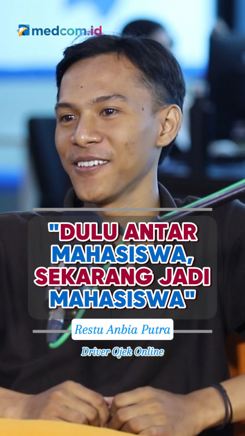 Kisah Haru Driver Ojol yang Dapat Beasiswa Kuliah di UNTAR