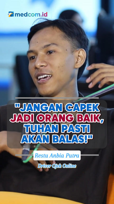 Restu Ojol yang Viral Dapat Beasiswa UNTAR Sampaikan Pesan Inspiratif Ini