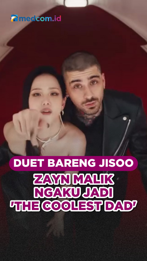 Duet Bareng Jisoo, Zayn Malik Ngaku Jadi 'The Coolest Dad'