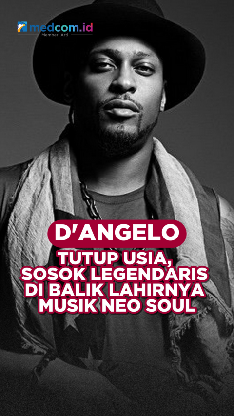 D Angelo Tutup Usia, Sosok Legendaris di Balik Lahirnya Musik Neo Soul