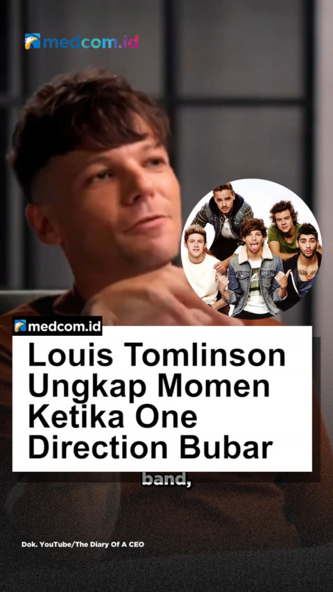 Kenang Masa Lalu, Louis Tomlinson Ungkap Momen Ketika One Direction Bubar