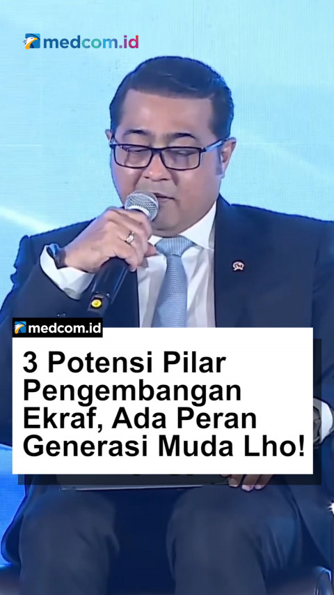 Ada Peran Generasi Muda, Ini 3 Potensi Pilar Pengembangan Ekraf