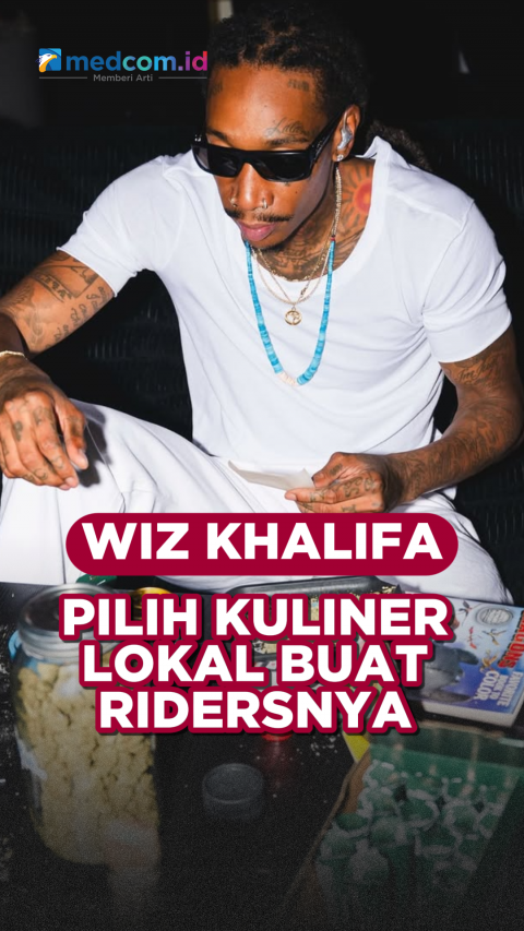 Wiz Khalifa Pilih Kuliner Lokal Buat Ridersnya