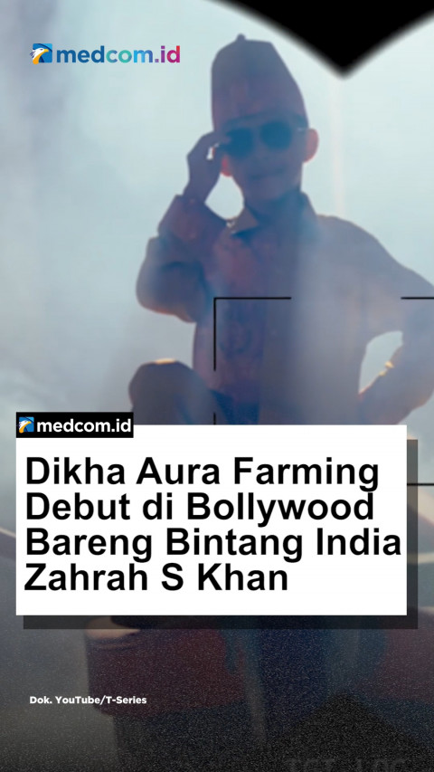 Membanggakan! Dikha Aura Farming Debut di Bollywood Bareng Zahrah S Khan