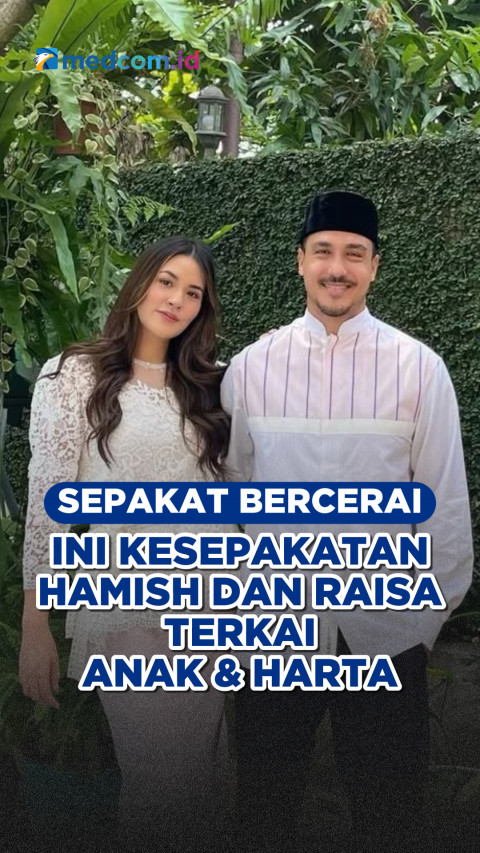 Ini Kesepakatan Hamish Daud dan Raisa Terkait Anak dan Harta