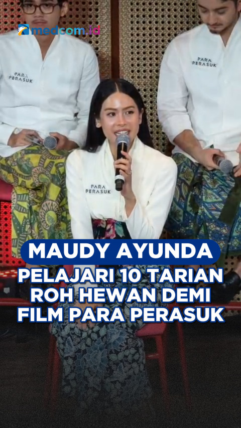 Maudy Ayunda Pelajari 10 Tarian Roh Hewan demi Film Para Perasuk