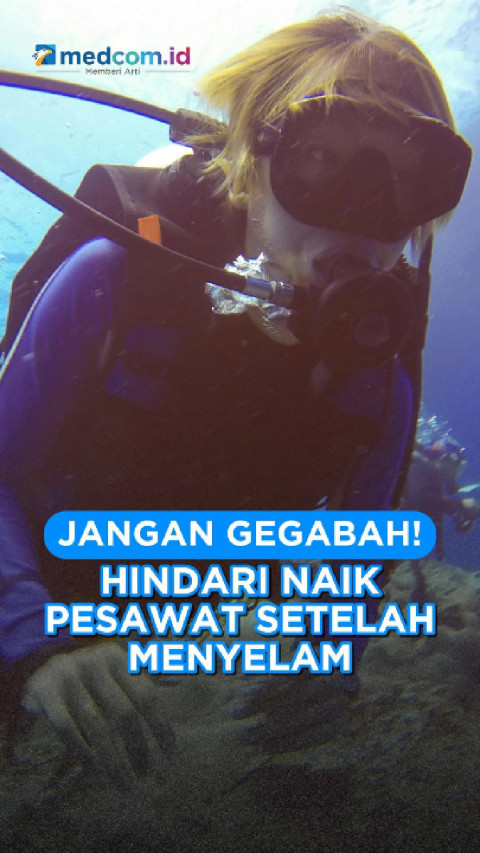 Jangan Gegabah! Hindari Naik Pesawat Setelah Menyelam