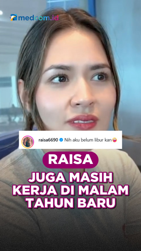Kamu Gak Sendiri, Raisa Juga Masih Kerja di Malam Tahun Baru
