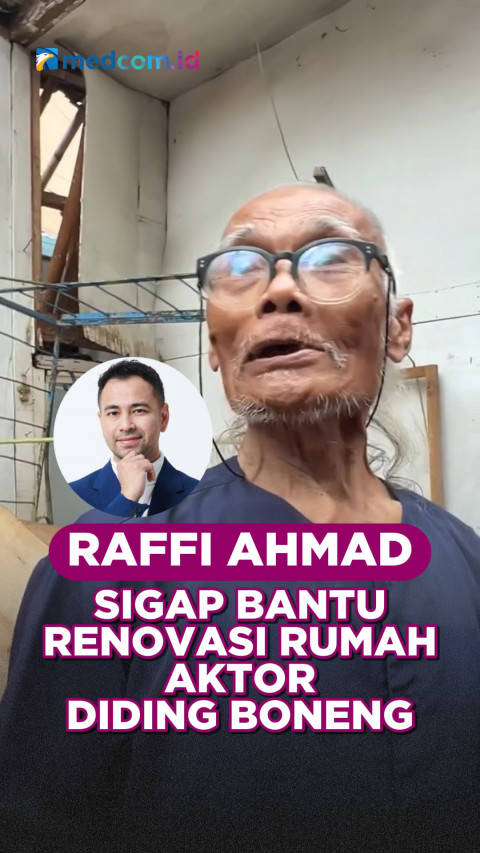 Raffi Ahmad Sigap Bantu Renovasi Rumah Aktor Diding Boneng