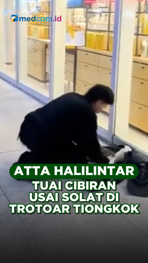 Atta Halilintar Tuai Cibiran Usai Solat di Trotoar Tiongkok