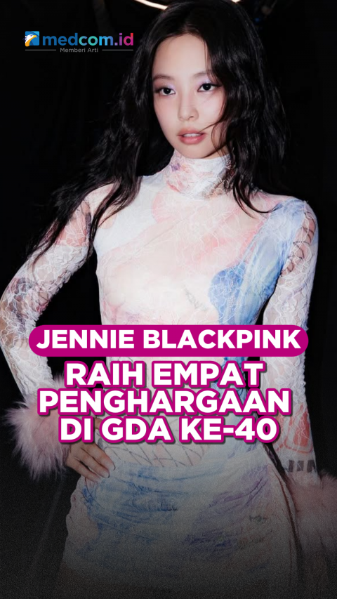 Jennie BLACKPINK Raih Empat Penghargaan di GDA ke-40