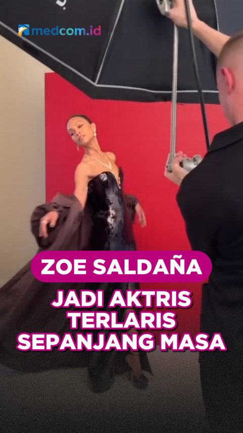 Geser Scarlett Johansson, Zoe Saldaña Jadi Aktris Terlaris Sepanjang Masa