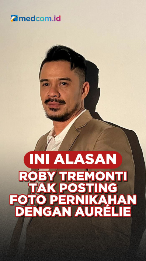 Ini Alasan Roby Tremonti Tak Posting Foto Pernikahan dengan Aurélie