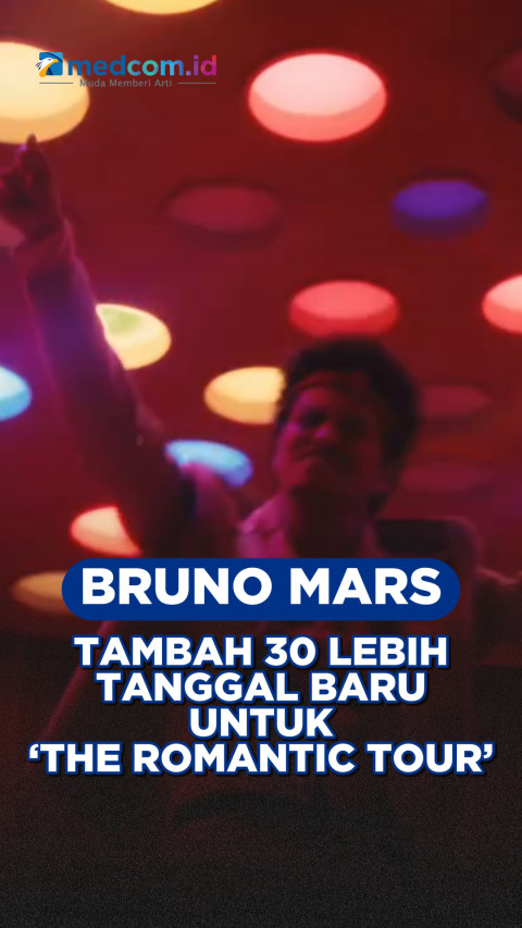Bruno Mars Tambah 30 Lebih Tanggal Baru untuk ‘The Romantic Tour’