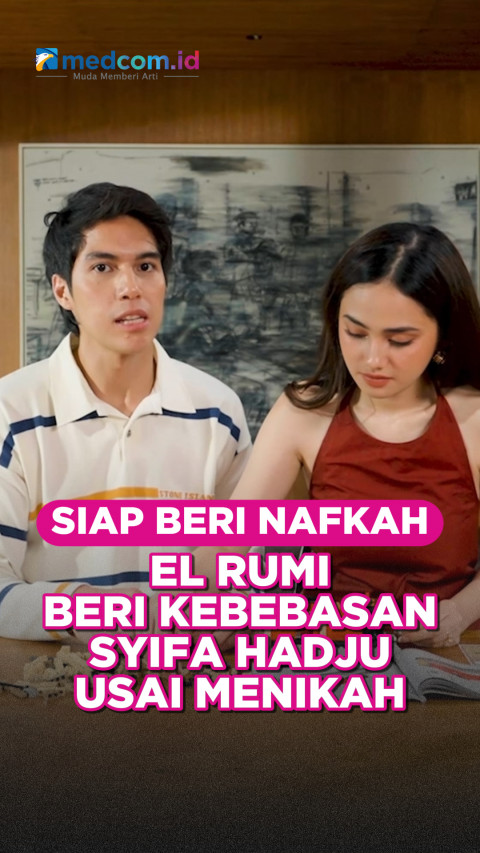 Siap Beri Nafkah, El Rumi Beri Kebebasan Syifa Hadju Usai Menikah