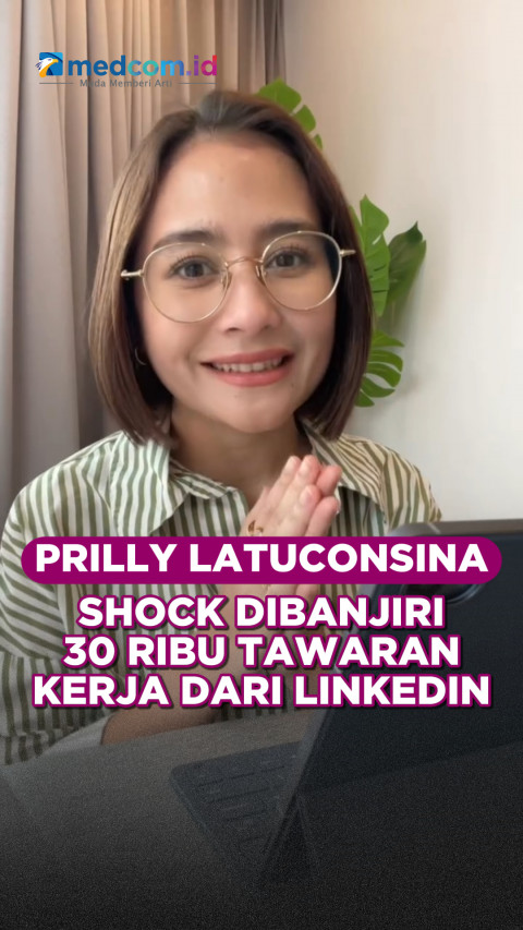 Prilly Latuconsina Shock Dibanjiri 30 Ribu Tawaran Kerja dari LinkedIn