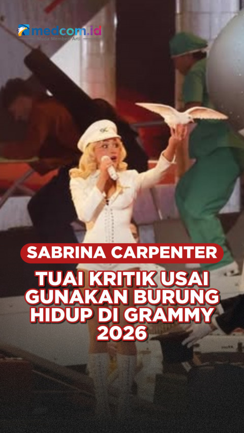 Sabrina Carpenter Tuai Kritik Usai Gunakan Burung Hidup di Grammy 2026