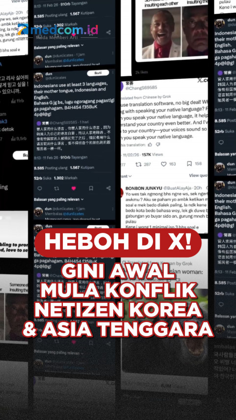 Heboh di X! Gini Awal Mula Konflik Netizen Korea dan Asia Tenggara