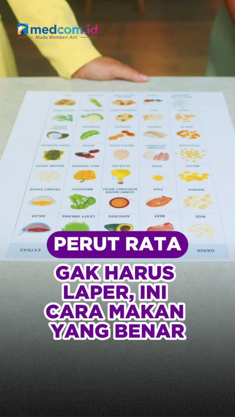 Perut Rata Gak Harus Laper, Ini Cara Makan yang Benar