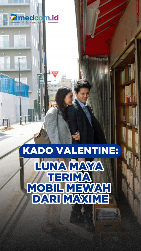 Kado Valentine: Luna Maya Terima Mobil Mewah dari Maxime