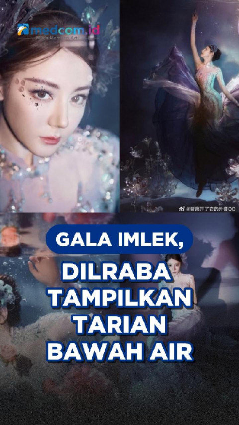 Gala Imlek, Dilraba Tampilkan Tarian Bawah Air
