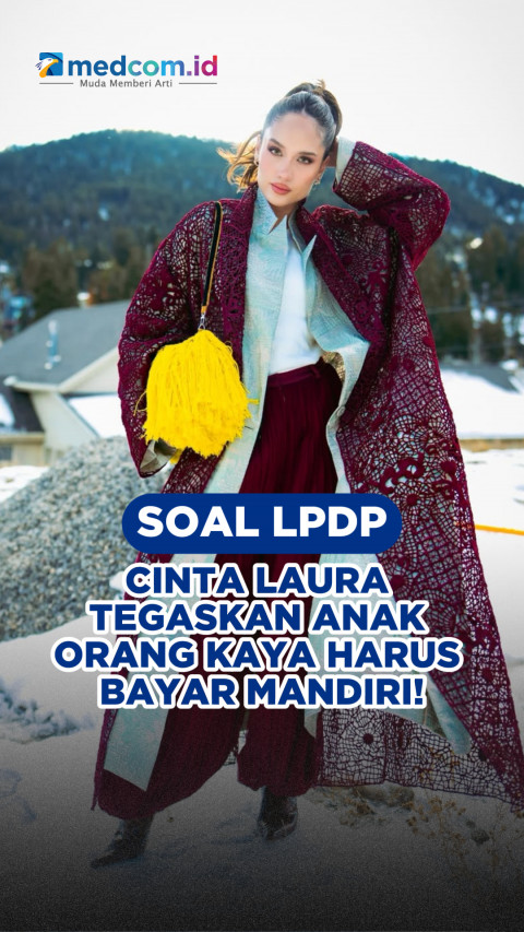 Soal LPDP, Cinta Laura Tegaskan Anak Orang Kaya Harus Bayar Mandiri!