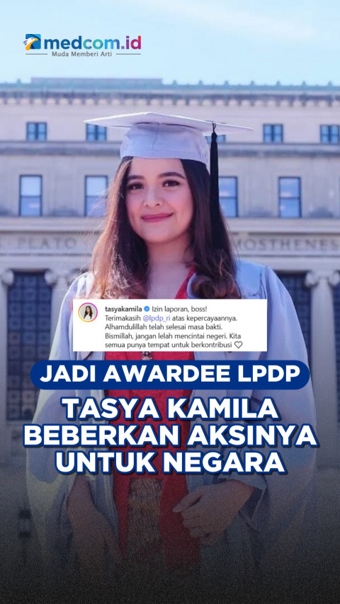Jadi Awardee LPDP, Tasya Kamila Beberkan Aksinya Untuk Negara