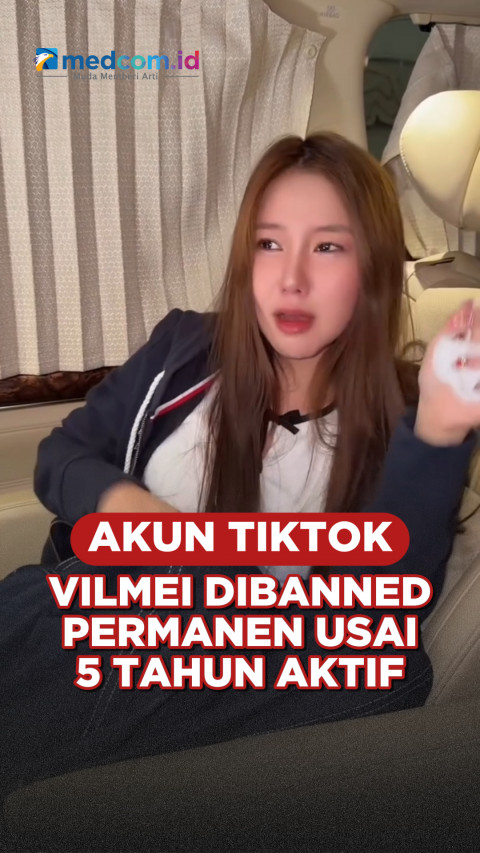 Akun TikTok Vilmei Dibanned Permanen Usai 5 Tahun Akti