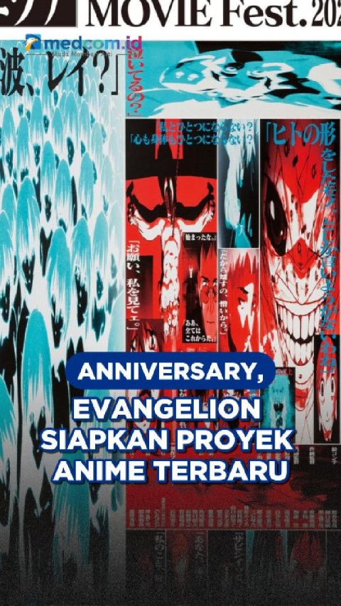 Anniversary, Evangelion Siapkan Proyek Anime Terbaru