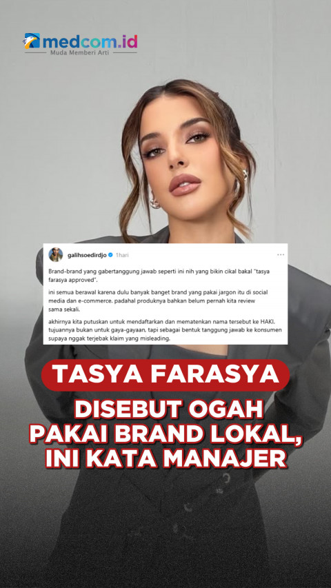 Tasya Farasya Disebut Ogah Pakai Brand Lokal, Ini Kata Manajer