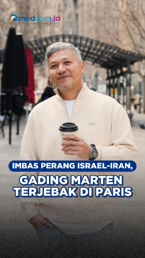Imbas Perang Israel-Iran, Gading Marten Terjebak di Paris