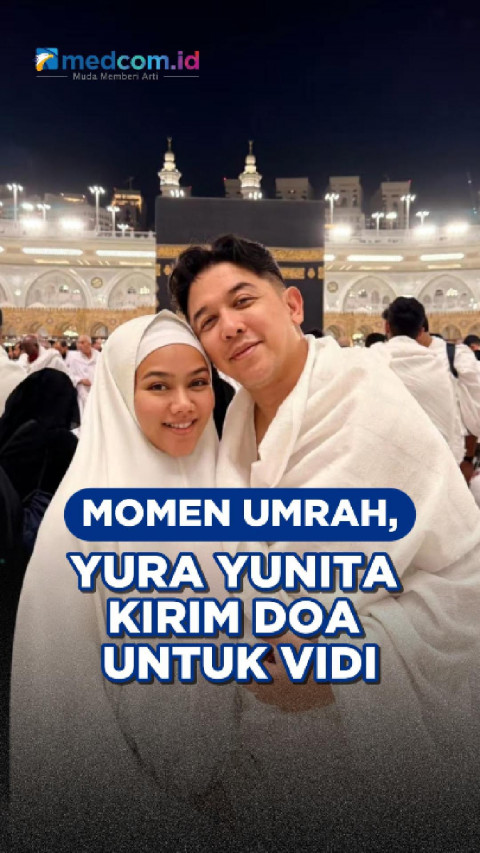 Momen Umrah, Yura Yunita Kirim Doa untuk Vidi